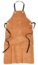 Nahkaesiliina, pitkä 9331 LTHR Brown ONESIZE - Suomen Brodeeraus