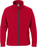 Naisten softshell-takki CODE 1477 Punainen - Suomen Brodeeraus