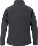 Naisten softshell-takki CODE 1477 Tummanharmaa - Suomen Brodeeraus