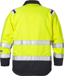 Palosuojattu Flamestat highvis takki LK 3, 4175 ATHS Hi-Vis Yellow/Navy - Suomen Brodeeraus