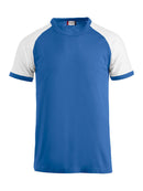 Raglan Tee royal/white - Suomen Brodeeraus