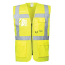 S476 IONA Hi-Vis Esimiesliivi Keltainen - Suomen Brodeeraus