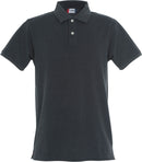 Strech Premium polo Antracite me - Suomen Brodeeraus