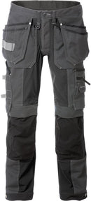 Stretch housut 2530 CYD Grey/Black - Suomen Brodeeraus