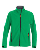 TRIAL SOFTSHELL JACKET Green - Suomen Brodeeraus