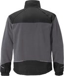 Tuulenpitävä fleece 4411 FLE Grey/Black - Suomen Brodeeraus