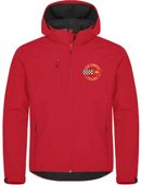 CORVETTE Classic Softshell Hoody Red