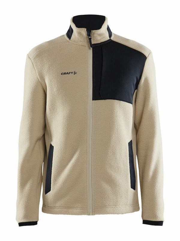 Craft ADV Explore Pile Fleece M Ecru-black