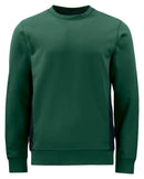 2127 SWEATSHIRT Forest green - Suomen Brodeeraus