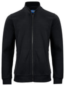 2129 SWEATSHIRT FULL ZIP Black - Suomen Brodeeraus