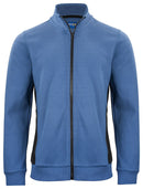 2129 SWEATSHIRT FULL ZIP Blue - Suomen Brodeeraus