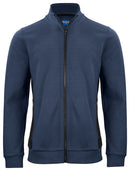 2129 SWEATSHIRT FULL ZIP Navy - Suomen Brodeeraus