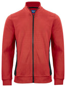 2129 SWEATSHIRT FULL ZIP Red - Suomen Brodeeraus