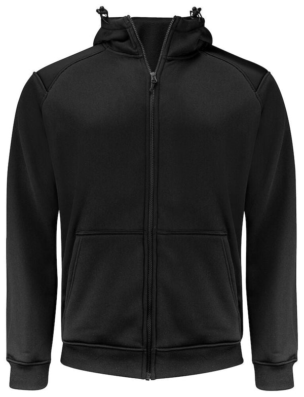 2133 Hood Jacket Black 2XL - Suomen Brodeeraus