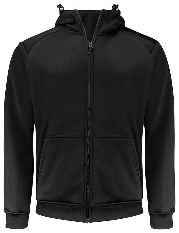 2133 Hood Jacket Black - Suomen Brodeeraus