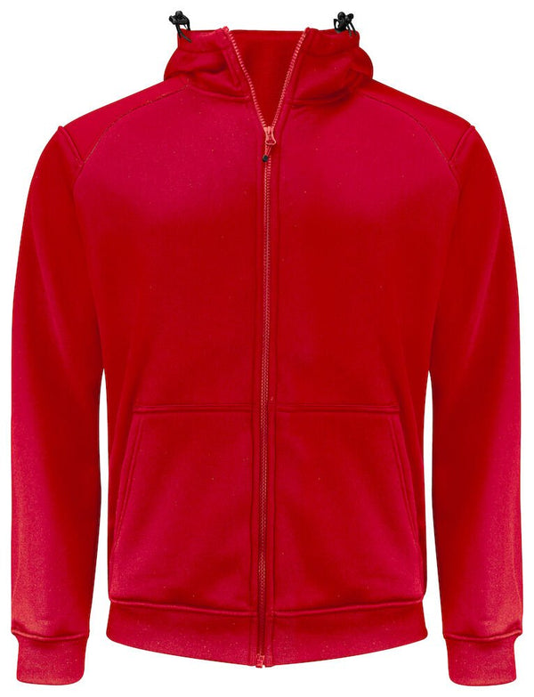 2133 Hood Jacket Red M - Suomen Brodeeraus