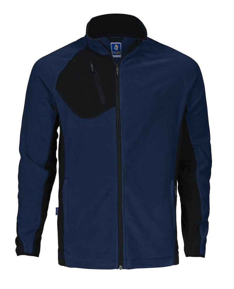 2325 Fleece jacket Navy - Suomen Brodeeraus