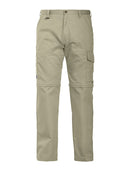 2502 PANTS ZIP OFF KHAKI - Suomen Brodeeraus