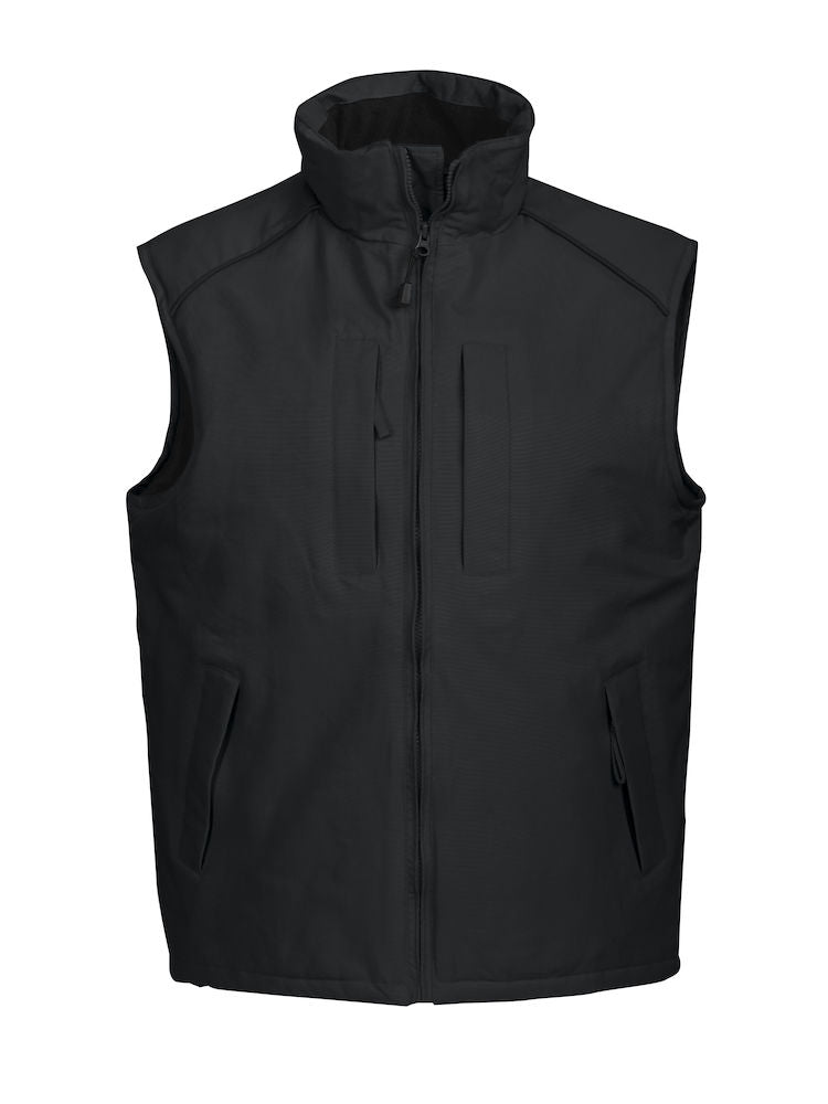 2718 VEST BLACK - Suomen Brodeeraus