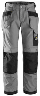 TYÖHOUSUT, RIPSTOP Harmaa/musta