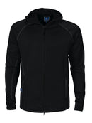 3314 Hood jacket Black - Suomen Brodeeraus