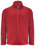 3319 MICROFLEECE JACKET Red - Suomen Brodeeraus