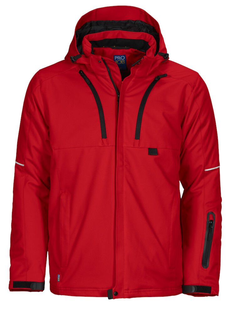 3407 PADDED JACKET RED - Suomen Brodeeraus