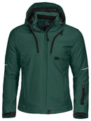 3413 3 LAYER PADDED JACKET Forest green - Suomen Brodeeraus