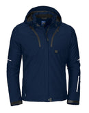 3413 3 LAYER PADDED JACKET Navy - Suomen Brodeeraus