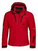 3413 3 LAYER PADDED JACKET Red - Suomen Brodeeraus