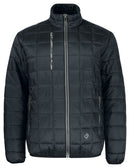 3423 PADDED JACKET Black - Suomen Brodeeraus