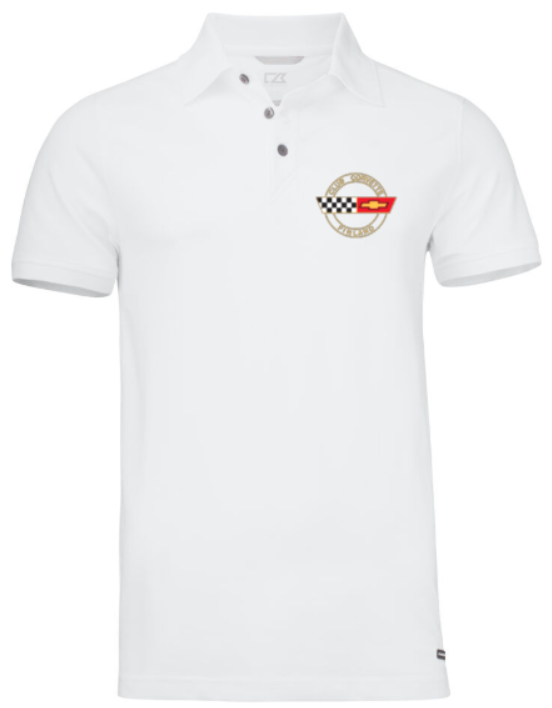 CORVETTE CB Advantage Polo White