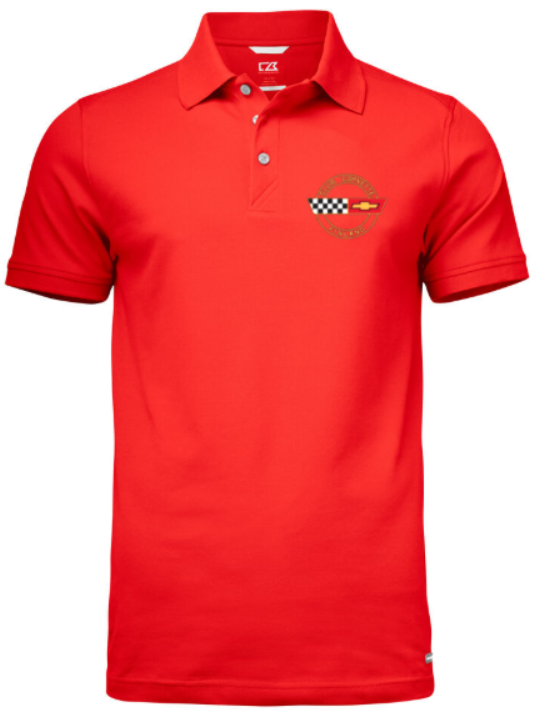CORVETTE CB Advantage Polo Red
