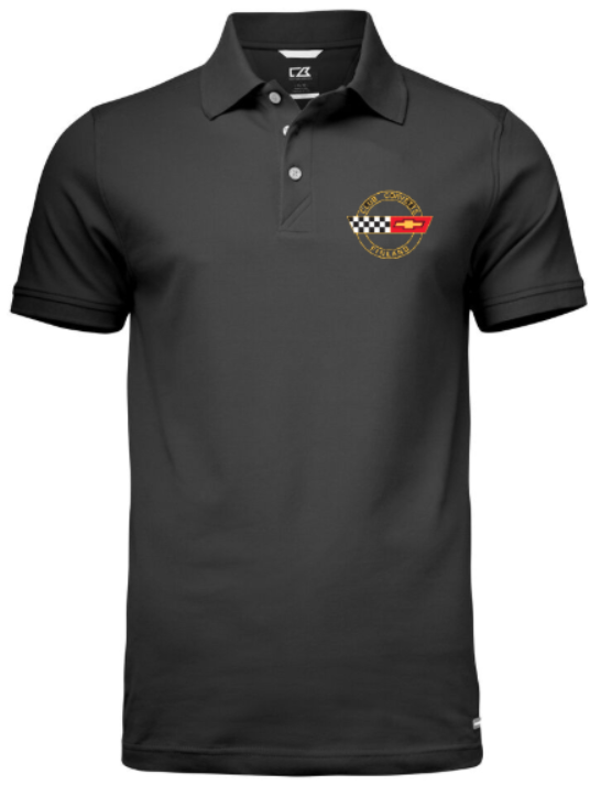 CORVETTE CB Advantage Polo Black