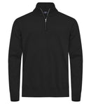 Oakville Half Zip Sweater Men Black