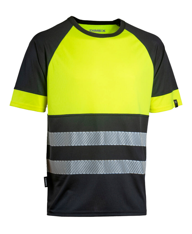 Short-sleeved safety T-shirt