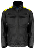 5427 JACKET INCREASED VISIBILITY Black/HVyell M - Suomen Brodeeraus