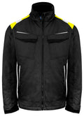 5428 JACKET INCREASED VISIBILITY Black/HVyell 2XL - Suomen Brodeeraus