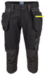 5556 PIRATE PANT STRETCH Black C50 - Suomen Brodeeraus