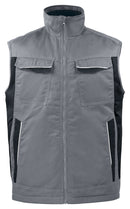 5704 PADDED VEST Grey - Suomen Brodeeraus