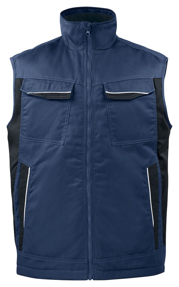 5704 PADDED VEST Navy - Suomen Brodeeraus