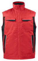 5704 PADDED VEST Red - Suomen Brodeeraus