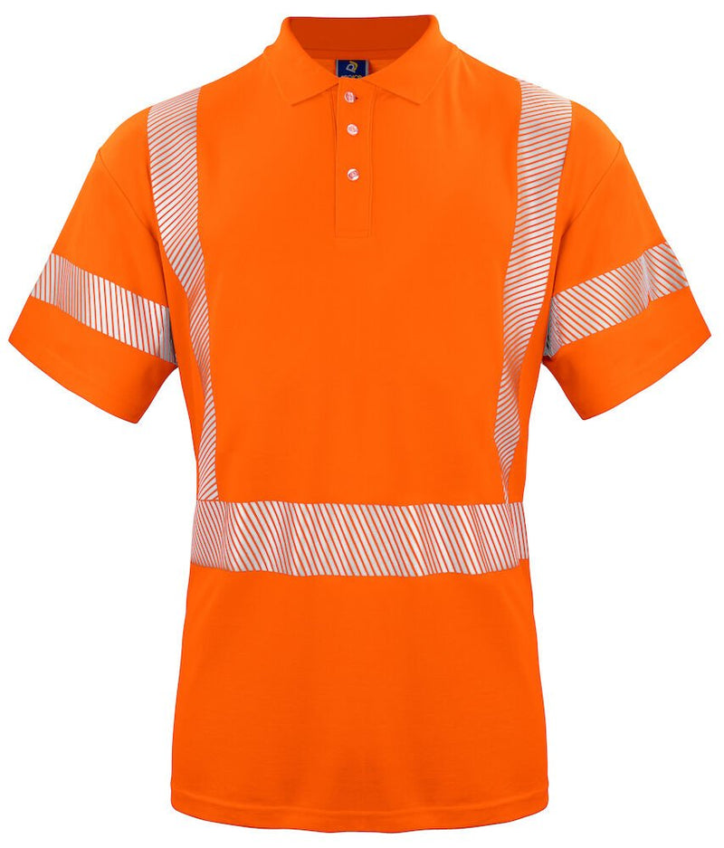 6015 PIQUE HI VIZ Orange - Suomen Brodeeraus