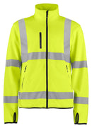 6105 Lite Softshell Jacket HV CL 3 Yellow/Bl - Suomen Brodeeraus