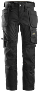 AW,STRETCH WORK TROUSERS Black