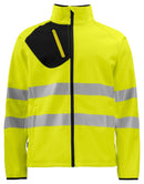 6432 SOFTSHELL JACKET Yellow/Bl - Suomen Brodeeraus