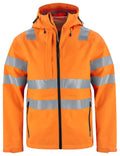 6450 RAIN JACKET Orange/blck - Suomen Brodeeraus