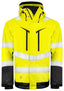 6453 Padded Jacket Yellow/Black - Suomen Brodeeraus