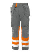 6502 PANTS HV ORANGE CL.1 - Suomen Brodeeraus