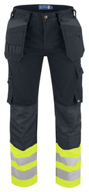 6530 PANTS HV CL.1 Yellow/Bl - Suomen Brodeeraus